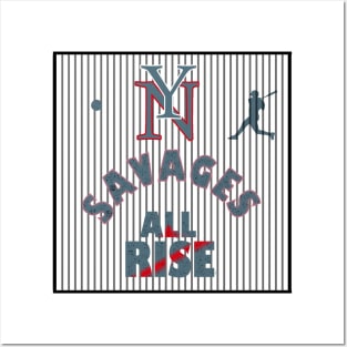 New York Baseball design Posters and Art